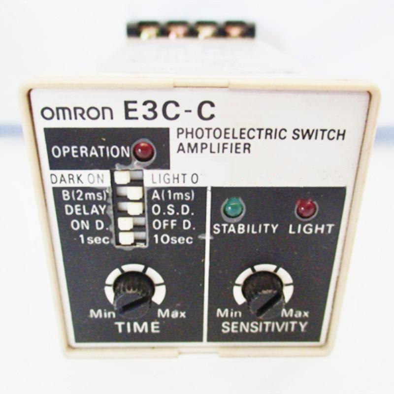 ■【新品★適当お願いごと書★貨物輸送無料】OMRON オムロン E3C-C 用 光電センサスイッチアンプ【６ヶ月言いはなつ】