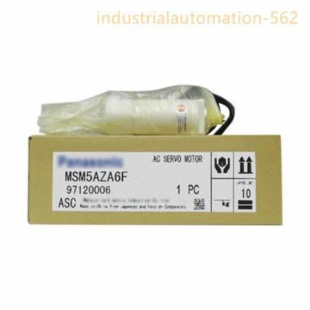 【新品★適当お願いごと書★貨物輸送無料】Panasonic パナソニック サーボ原動機 MSM5AZA6F【６ヶ月引き受ける】