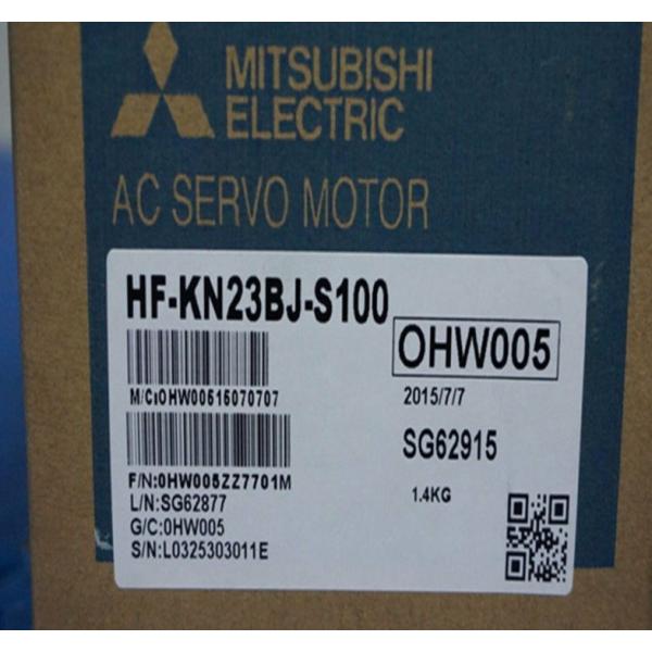 【新品★適当お願いごと書★貨物輸送無料】 三菱 サーボ原動機 HF-KN23BJ-S100 【６ヶ月引き受ける】