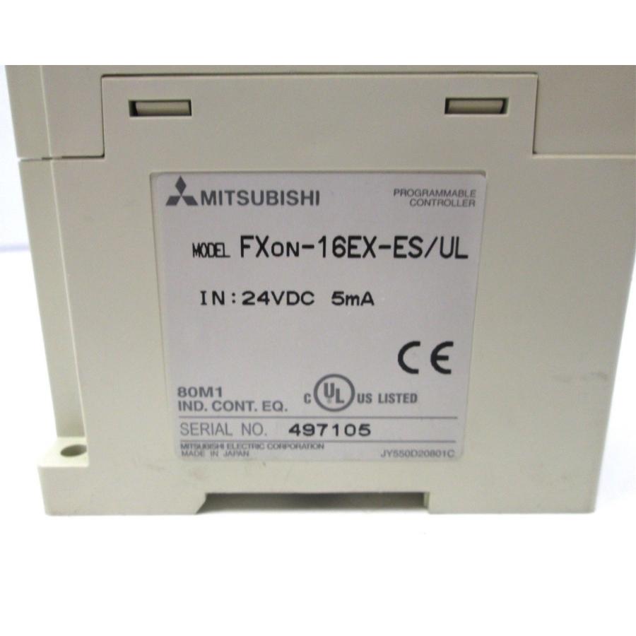 【新品★適格請求書★送料無料】MITSUBISHI/三菱 FX0N-16EX-ES/UL FXON-16EX-ES/UL 【６ヶ月保証】