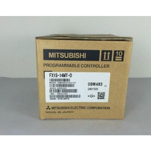 【新品★適当お願いごと書★貨物輸送無料】MITSUBISHI/三菱 PLC FX1S-14MT-D 【６ヶ月引きうける】