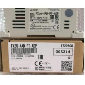 【新品★適当お願いごと書★貨物輸送無料】MITSUBISHI/三菱 FX3U-4AD-PT-自動データ処理 サーボ原動機【６ヶ月引き受ける】