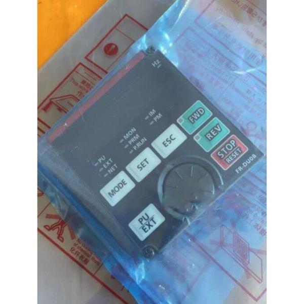 【新品★適当お願いごと書★貨物輸送無料】MITSUBISHI/ 三菱 FR-DU08 インバータ用取りまわしダイアログボックス【６ヶ月引き受ける】
