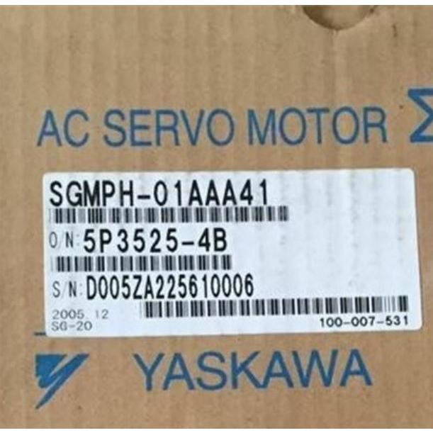 【新品★適当お願いごと書★貨物輸送無料】YASKAWA / 安川電機 サーボ原動機 SGMPH-01AAA41【６ヶ月引き受ける】