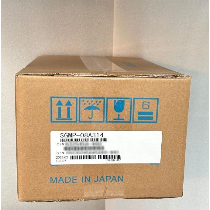 【新品★適当お願いごと書★貨物輸送無料】YASKAWA 安川電機 SGMP-08A314 サーボ原動機【６ヶ月引き受ける】