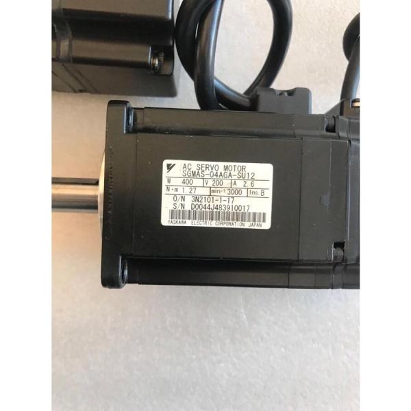 【新品★適当お願いごと書★貨物輸送無料】YASKAWA / 安川電機  SGMAS-04AGA-SU12  サーボ原動機【６ヶ月引き受ける】