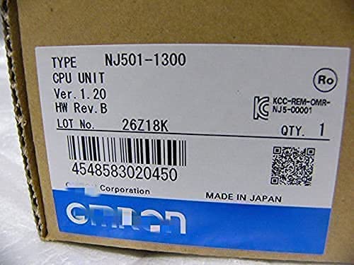 【新品★適当お願いごと書★貨物輸送無料】OMRON PLC NJ501-1300 弾丸道路高慥かさ高拠りどころ性 中央処理装置備え付ける【６ヶ月引き請ける】