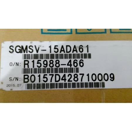 【新品★適当お願いごと書★貨物輸送無料】YASKAWA / 安川電機 サーボ原動機 SGMSV-15ADA61【６ヶ月引きうける】