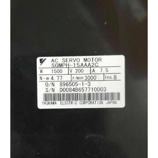 【新品★適当お願いごと書★貨物輸送無料】 YASKAWA 安川電機 SGMPH-15AAA2C【６ヶ月引き受ける】