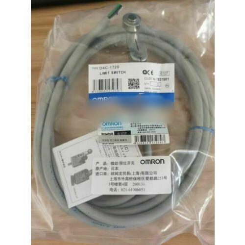 【新品★適当お願いごと書★貨物輸送無料】OMRON オムロン D4C-1720 リミットスイッチ【６ヶ月引き受ける】