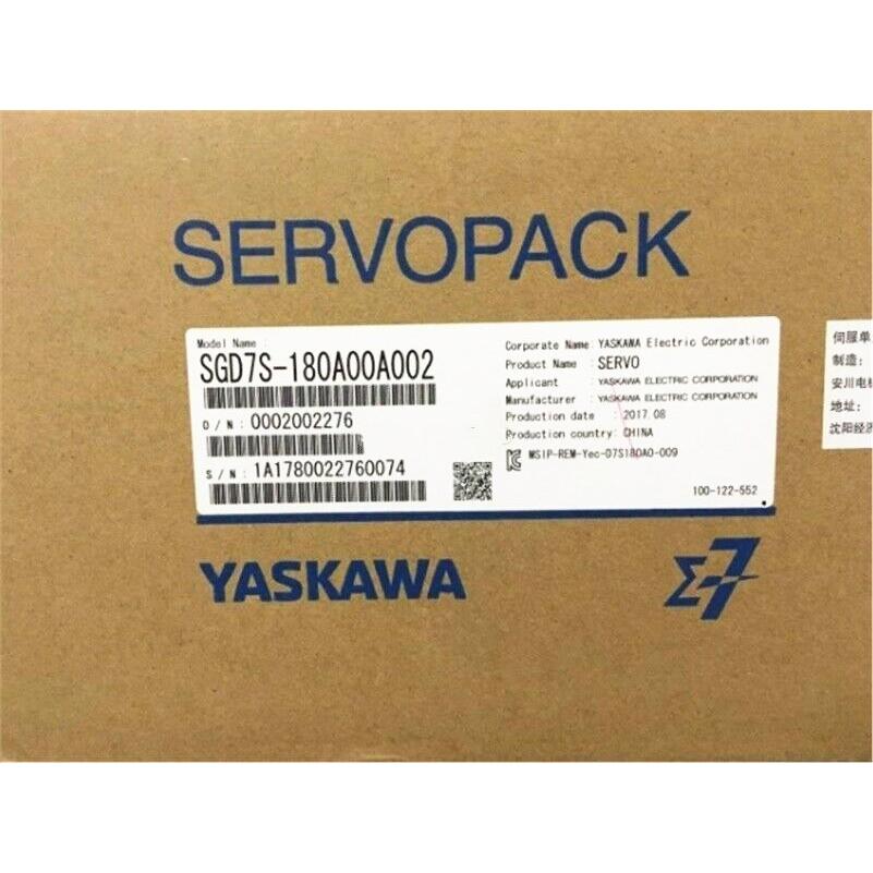 【新品★適当お願いごと書★貨物輸送無料】YASKAWA 安川電機 SGD7S-180A00A002 サーボ１番ウッド【６ヶ月引きうける】