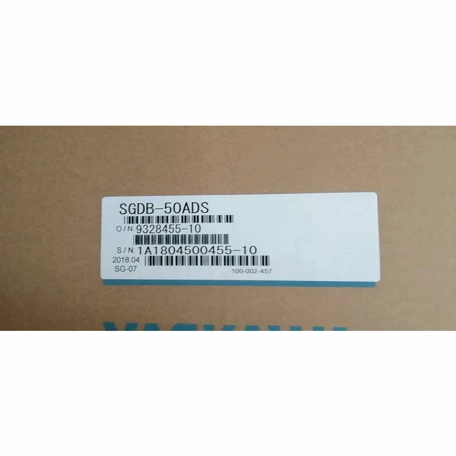 【新品★適当お願いごと書★貨物輸送無料】YASKAWA / 安川電機 サーボドライバ SGDB-50ADS【６ヶ月引き受ける】