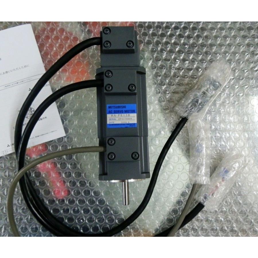 【新品★適当お願いごと書★貨物輸送無料】MITSUBISHI/三菱 HA-FE13B サーボ原動機【６ヶ月引き受ける】