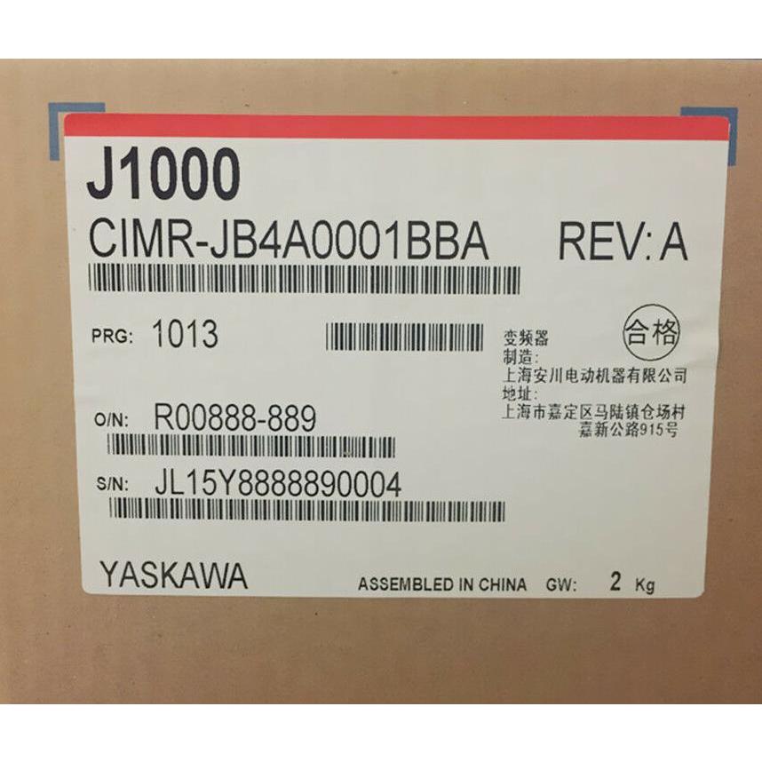 【新品★適当お願いごと書★貨物輸送無料】YASKAWA 安川電機 CIMR-JB4A0001BBA はたご屋取り替えっこ【６ヶ月引き請ける】