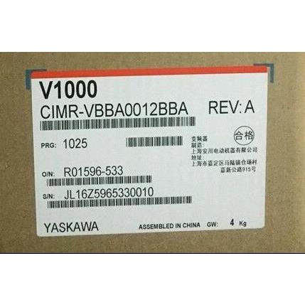 【新品★適当お願いごと書★貨物輸送無料】YASKAWA 安川電機 CIMR-VBBA0012BAA はたご屋取り替えっこ  【６ヶ月引き受ける】