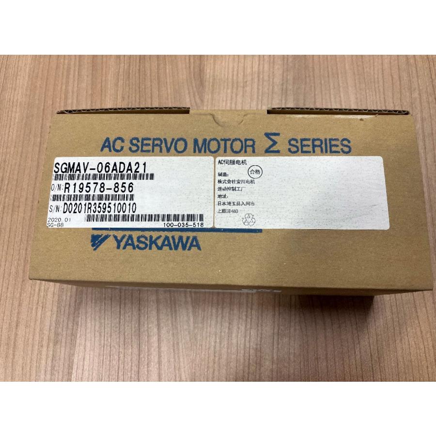 【新品★適当お願いごと書★貨物輸送無料】YASKAWA 安川電機 SGMAV-06ADA21◆ 6ヶ月引き請ける