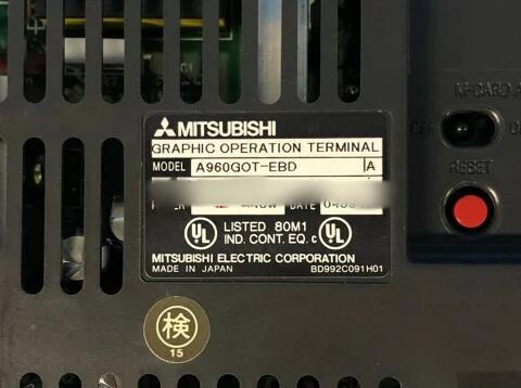 【新品★適当お願いごと書★貨物輸送無料】MITSUBISHI/三菱 タッチパネル A960GOT-EBD 【６ヶ月引きうける】