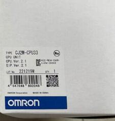 【新品★適当お願いごと書★貨物輸送無料】 OMRON/オムロン CJ2M-中央処理装置33 中央処理装置社会的単位 ◆6ヶ月引きうける
