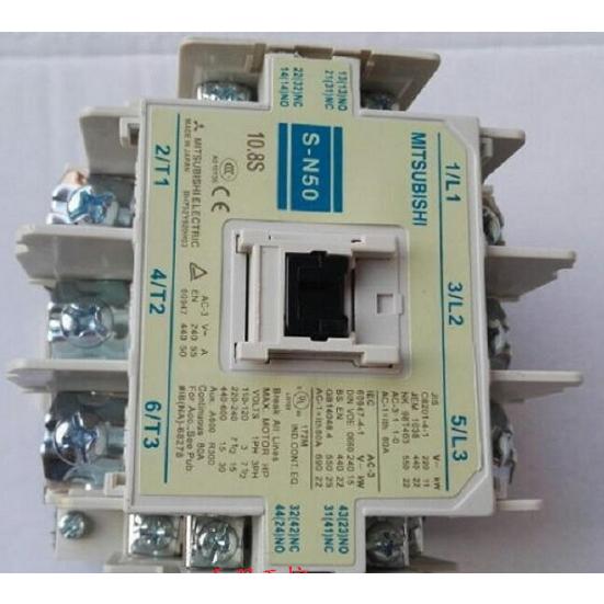 【新品★適格請求書★送料無料】MITSUBISHI/三菱 電磁接触器 S-N50 AC100V 110V【６ヶ月保証】