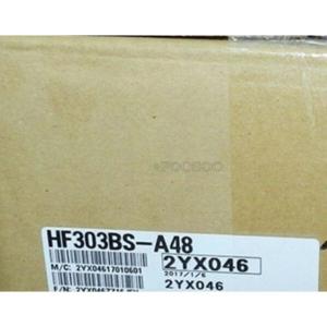 【新品★適当お願いごと書★貨物輸送無料】MITSUBISHI 三菱 HF303BS-A48 サーボ原動機    6ヶ月引きうける