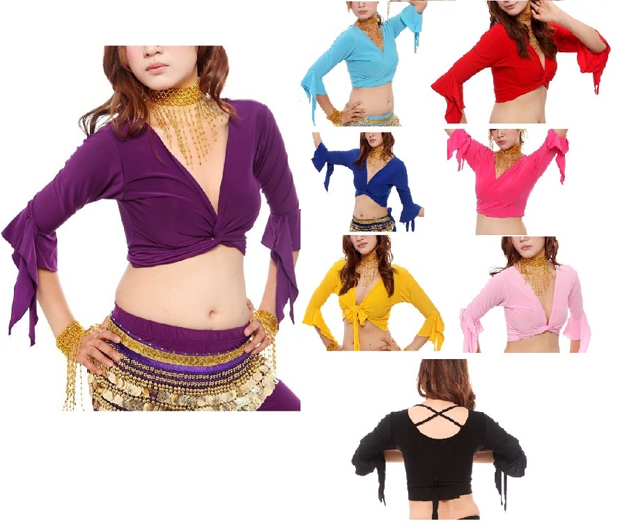 ベリーダンス　チョリ　腕だけ　全7色 aidanceshop_qc8001-leisi-yi-01