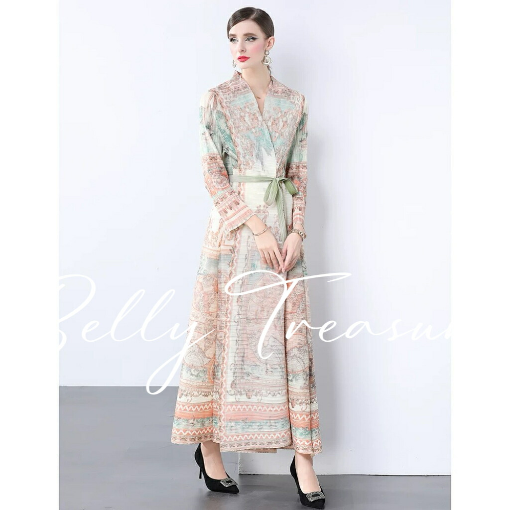 楽天市場】ベリーダンス 前開き ガラベーヤ ワンピース ベルト