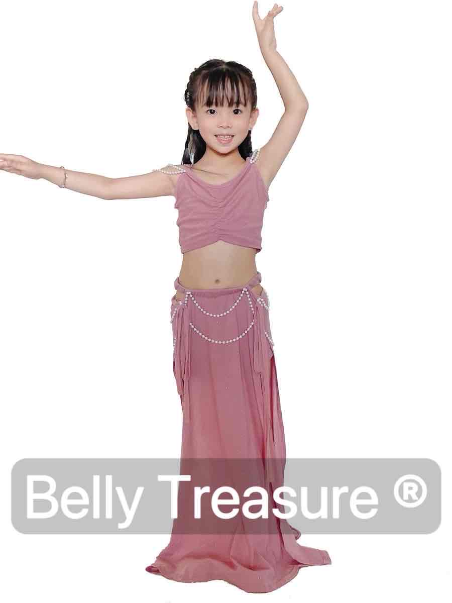 楽天市場】キッズベリーダンス衣装 3Dフラワーモチーフデザイン