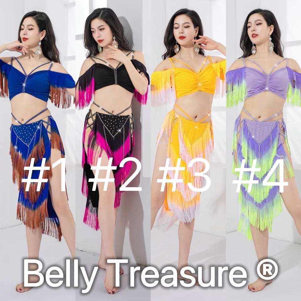 ベリーダンス衣装 4カラー QCZW ZM483 202406|Belly Treasure 店