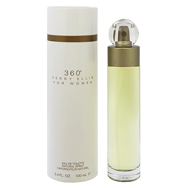 ペリーエリス 香水 レディース 360゜ フォーウーマン EDT・SP 100ml 送料込み(沖縄・離島を除く) 香水 フレグランス プレゼント 贈り物 ギフト 360゜ PERRY ELLIS FOR WOMAN