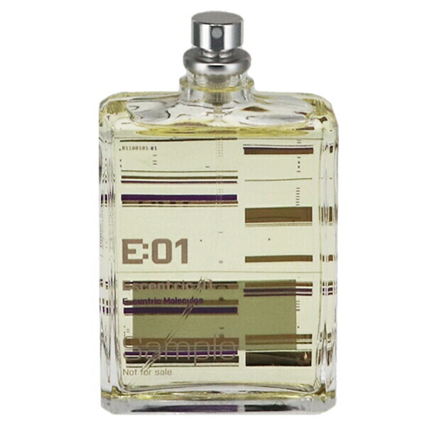 エセントリック モレキュールズ 香水 メンズ レディース エセントリック01 (テスター) EDT・SP 100ml 送料無料 香水 フレグランス プレゼント 贈り物 ギフト ESCENTRIC 01 TETER ESCENTRIC MOLECULES