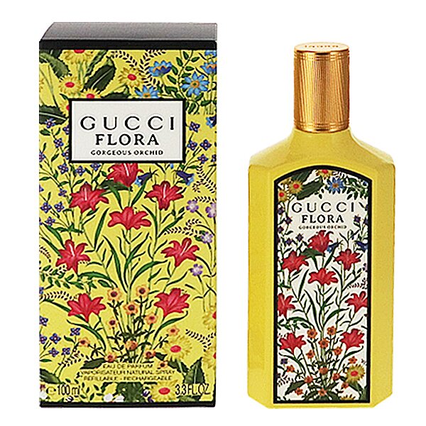 グッチ 香水 レディース フローラ ゴージャス オーキッド EDP・SP 100ml 送料無料 香水 フレグランス プレゼント 贈り物 ギフト FLORA GORGEOUS ORCHID GUCCI