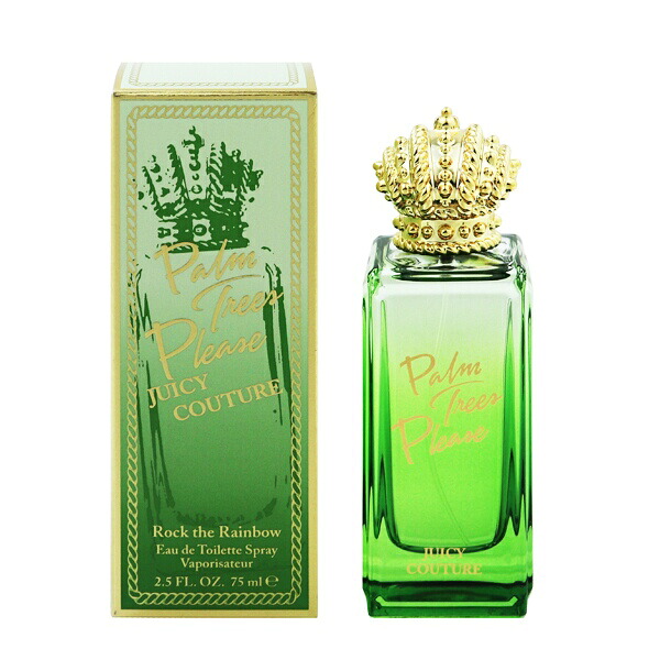 ジューシー クチュール 香水 レディース ロック ザ レインボー パームツリーズ プリーズ EDT・SP 75ml 送料無料 香水 フレグランス プレゼント 贈り物 ギフト ROCK THE RAINBOW PALM TREES PLEASE JUICY COUTURE｜belmo ONLINE