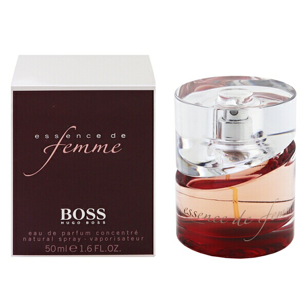 ヒューゴボス 【在庫限り】 香水 レディース エッセンス ドゥ フェム EDP・SP 50ml 送料無料 プレゼント 贈り物 ギフト ESSENCE DE FEMME CONCENTRATED HUGO BOSS｜belmo ONLINE
