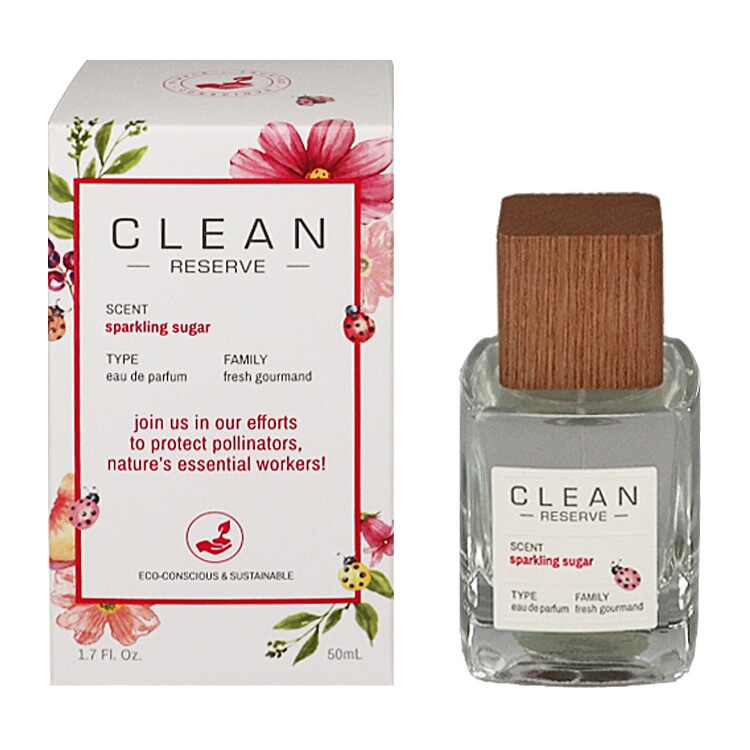クリーン 香水 メンズ レディース リザーブ スパークリングシュガー リミテッド エディション EDP・SP 50ml 送料込み(沖縄・離島を除く) 香水 フレグランス プレゼント 贈り物 ギフト RESERVE SPARKLING SUGAR LIMITED EDITION CLEAN