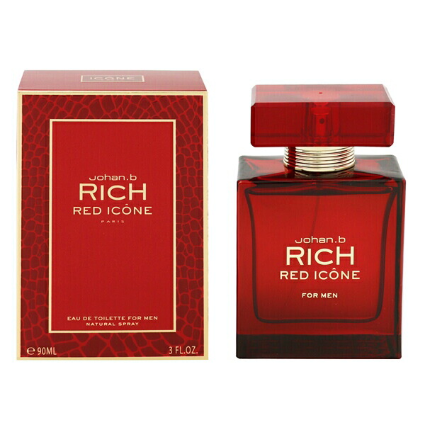 ジョアン.b 香水 メンズ リッチ レッド イコーネ フォーメン EDT・SP 90ml 送料込み(沖縄・離島を除く) 香水 フレグランス プレゼント 贈り物 ギフト RICH RED ICONE FOR MEN JOHAN.B