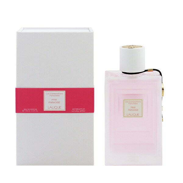 ラリック 【在庫限り】 香水 レディース レ コンポジシオン パフュメ ピンクパラダイス EDP・SP 100ml 送料無料 プレゼント 贈り物 ギフト LES COMPOSITIONS PARFUMEES PINK PARADISE LALIQUE｜belmo ONLINE