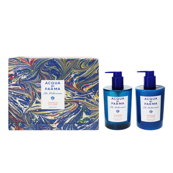 アクア デ パルマ ブルーメディテラネオ アランチャ ディ カプリ ハンドリチュアル 300ml/300ml 送料無料 BLU MEDITERRANEO ARANCIA DI CAPRI HAND RITUAL ACQUA DI PARMA