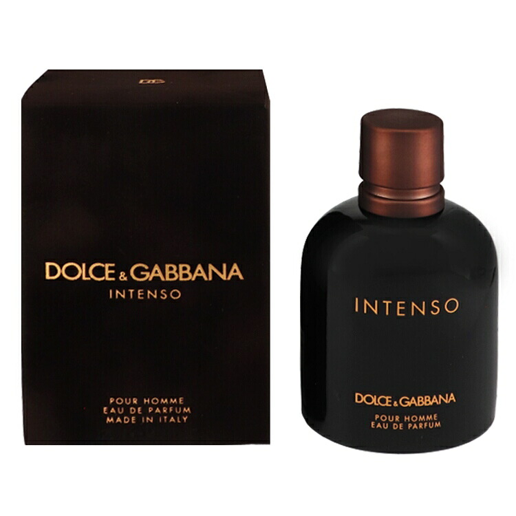 香水 メンズ ドルチェ＆ガッバーナ プールオム インテンソ EDP・SP 125ml 送料無料 香水 フレグランス プレゼント 贈り物 ギフト DOLCE＆GABBANA POUR HOMME INTENSO