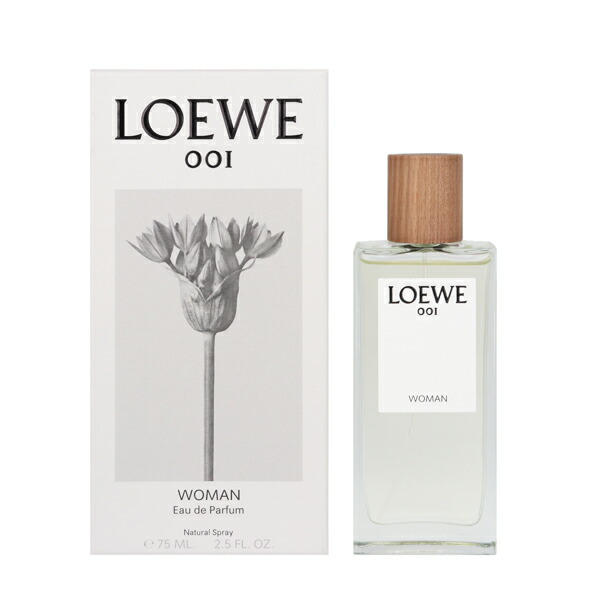 香水 レディース ロエベ 001 ウーマン EDP・SP 75ml 送料無料 香水 フレグランス プレゼント 贈り物 ギフト LOEWE 001 WOMAN