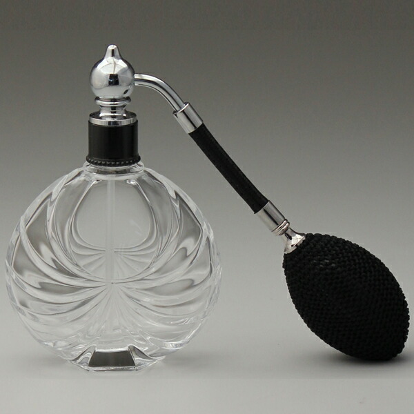 卓上 バルブ アトマイザー 50ML フランス製 香水瓶 メンズアトマイザー kuro 409872 SB (50MLタクジョウCLSB) 50ml