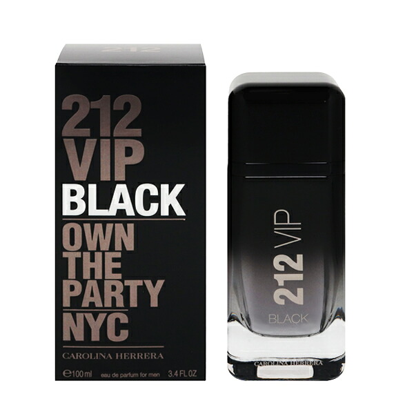 キャロライナヘレラ 香水 メンズ 212 VIP メン ブラック (箱なし) EDP・SP 100ml 送料無料 香水 フレグランス プレゼント 贈り物 ギフト 212 VIP BLACK FOR MEN CAROLINA HERRERA