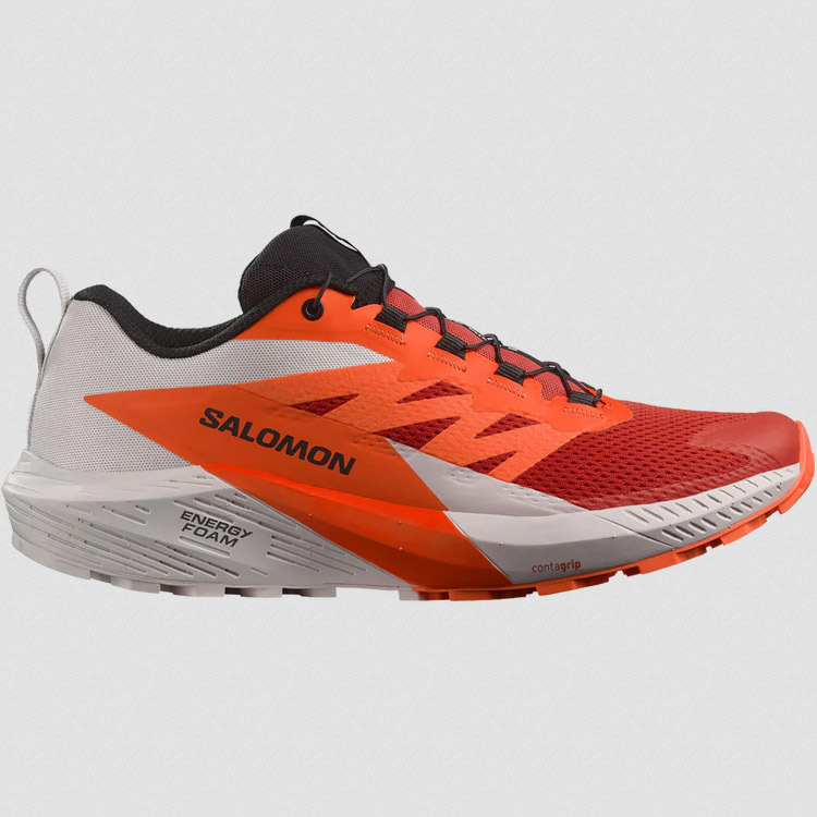 サロモン センスライド 5 28.5cm Lロック×Sオレンジ #L47046200 送料無料 SENSE RIDE 5 Lunar Rock/Shocking Orange/Fiery Red SALOMON 18,700円
