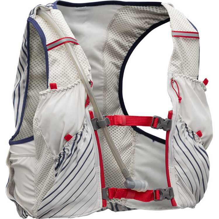 ネイサン ピナクル 12L JP(ハイドレーション別売モデル) XS グレー×レッド #NS40240J-GR 送料無料 Pinnacle 12 Liter Hydration Race Vest GREY/RED NATHAN