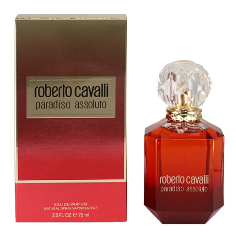 ロベルトカヴァリ 香水 レディース パラディーゾ アッソルート EDP・SP 75ml 送料無料 香水 フレグランス プレゼント 贈り物 ギフト PARADISO ASSOLUTO ROBERTO CAVALLI｜belmo ONLINE 12,045円