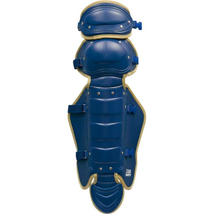 楽天市場】ゼット 軟式野球用キャッチャーレガーツ(限定品) ネイビー