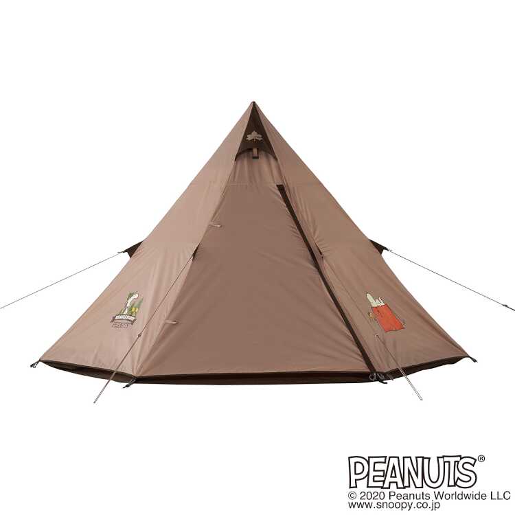 ロゴス SNOOPY Tepee テント 本体幅300×奥行250×高さ180cm #86001083 送料無料 LOGOS|belmo ONLINE
