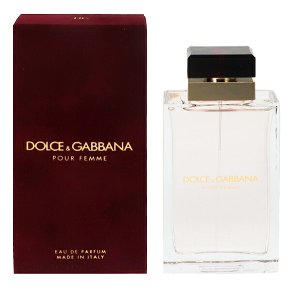 香水 レディース ドルチェ＆ガッバーナ プールファム EDP・SP 100ml 送料無料 香水 フレグランス プレゼント 贈り物 ギフト DOLCE＆GABBANA POUR FEMME｜belmo ONLINE