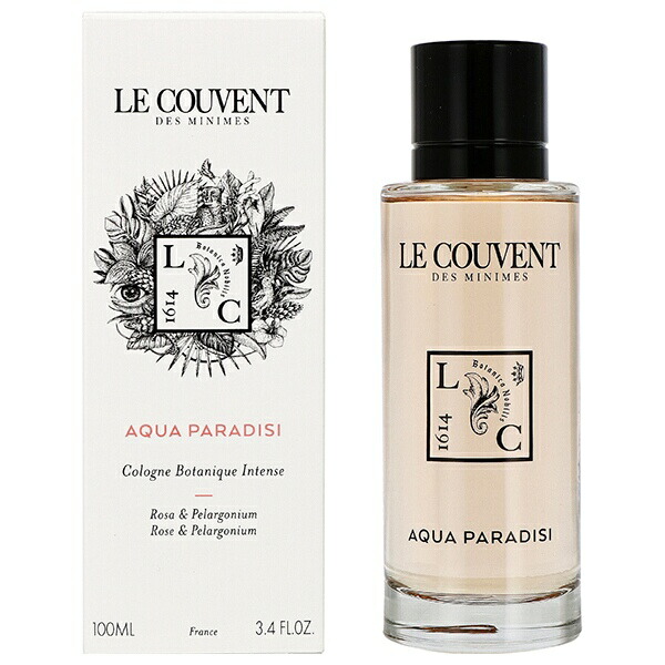 ル クヴォン メゾン ド パルファム 香水 メンズ レディース ボタニカルコロン アクアパラディシ 100ml 送料込み(沖縄・離島を除く) 香水 フレグランス プレゼント 贈り物 ギフト BOTANICAL COLOGNE AQUA PARADISI LE COUVENT MAISON DE PARFUM