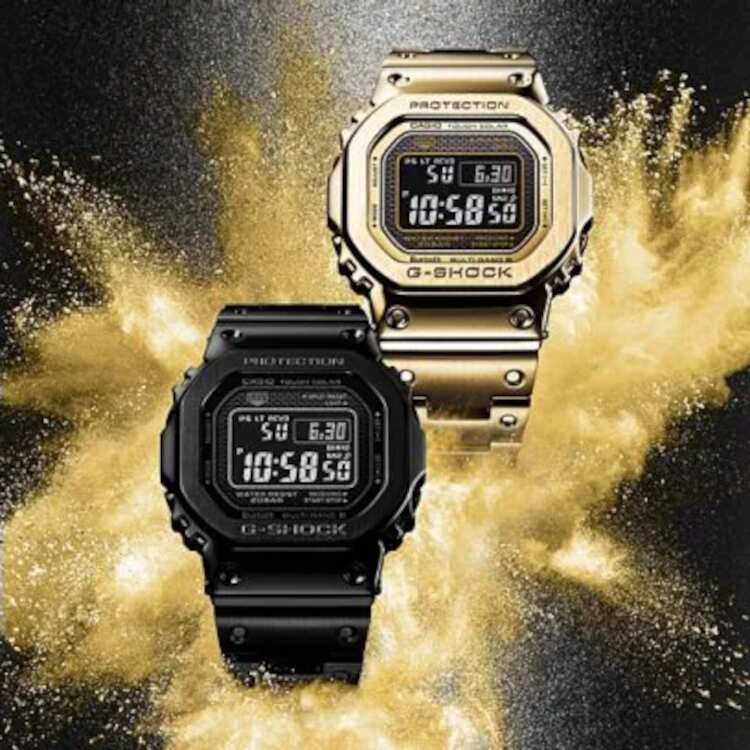 G-SHOCK GMW-B5000 フルメタルケース 国内正規品 ゴールド #GMW