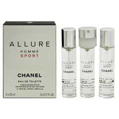 新品　シャネル　アリュールオム スポーツ　ツイスト　20ml リフィル３本セット Amazon | CHANEL(シャネル) ALLURE HOMME SPORT アリュール オム